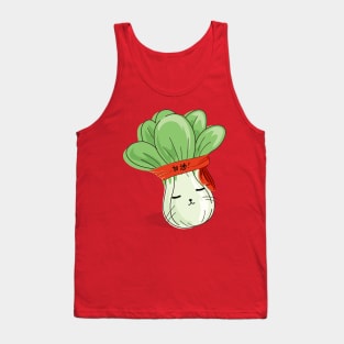 Cat Lettuce - Black Shadow Tank Top